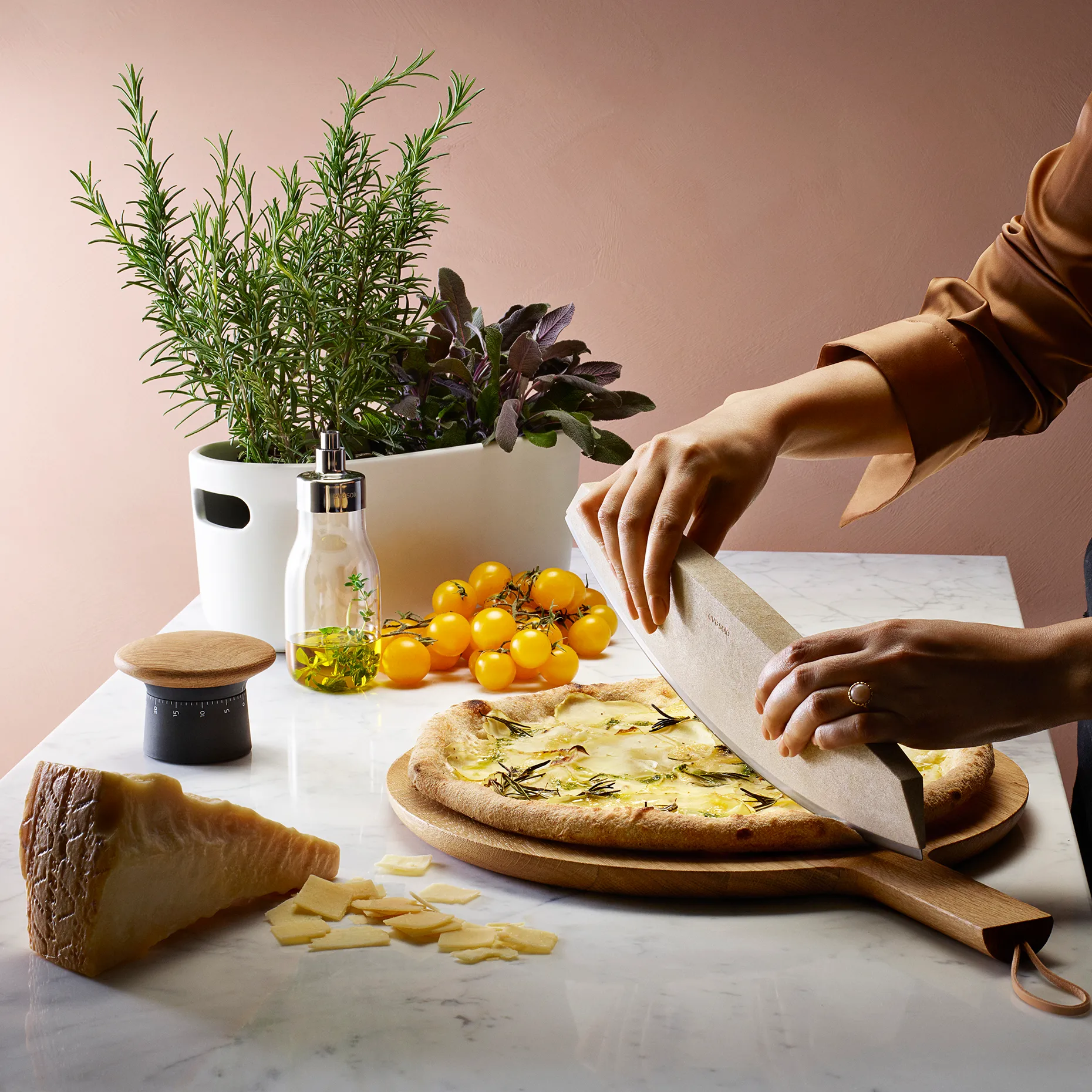 에바솔로 허브 오거나이저 자동 급수 화분, white Eva Solo | 에바솔로