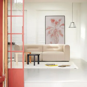 D108 라그네스민데 커피 테이블 Ø48 cm - Midnight blue - FDB Møbler