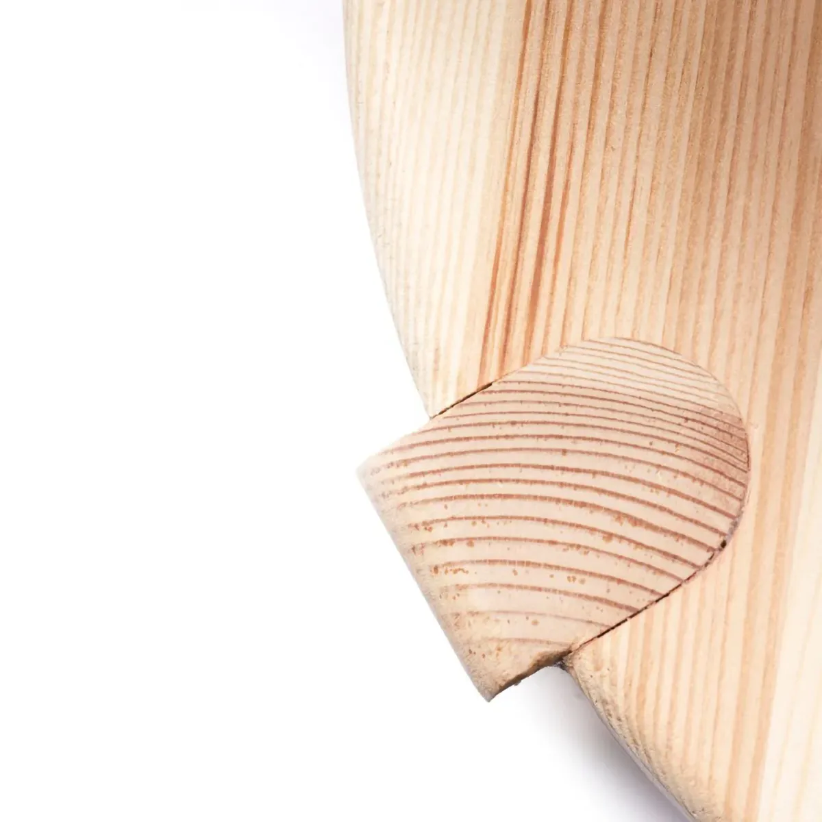 D108 라그네스민데 커피 테이블 Ø48 cm, Pine untreated FDB Møbler