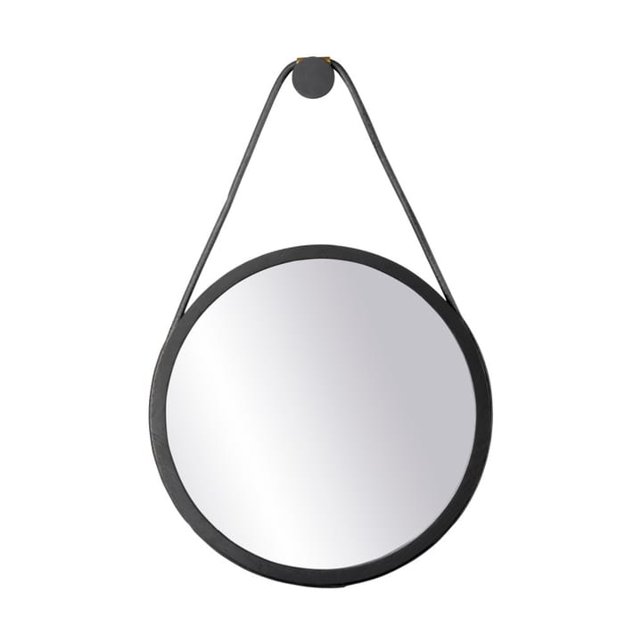 I3 Mossø 벽 거울 - Oak black painted Ø40 cm - FDB Møbler