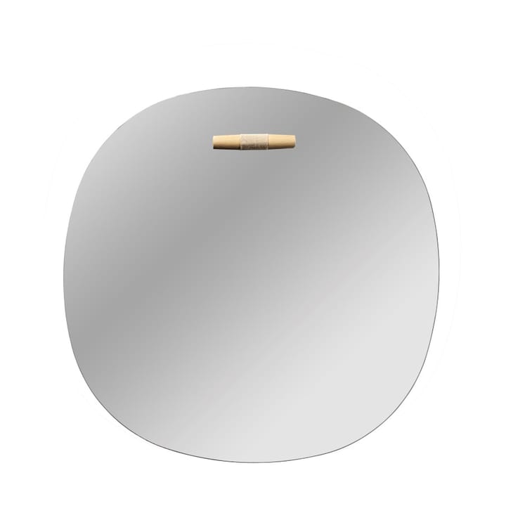 I4 Birksø 벽 거울 - Oak nature lacquered Ø50 cm - FDB Møbler