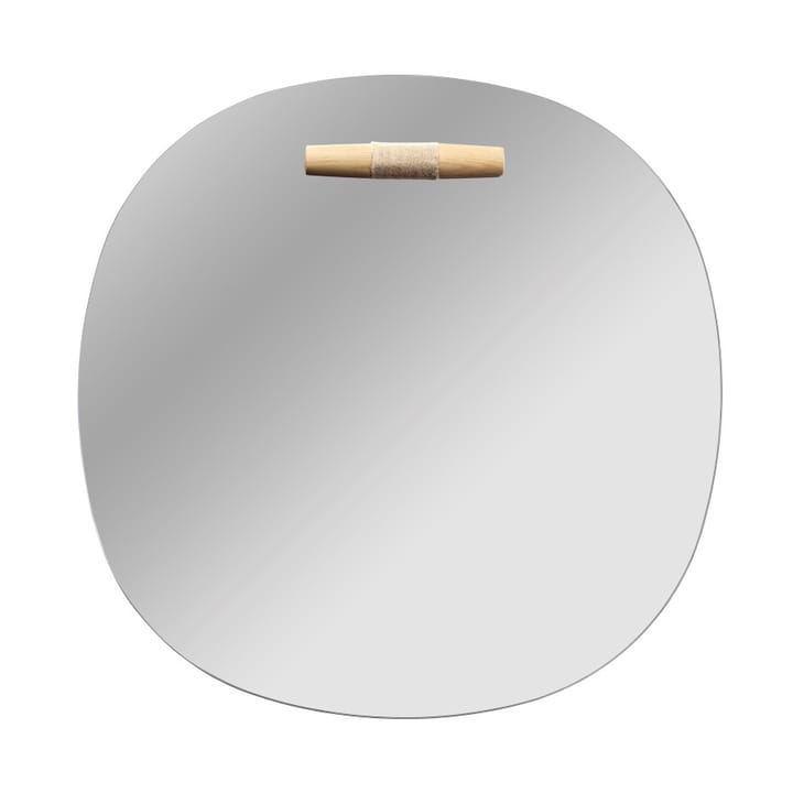 I4 Birksø 벽 거울 - Oak nature lacquered Ø70 cm - FDB Møbler