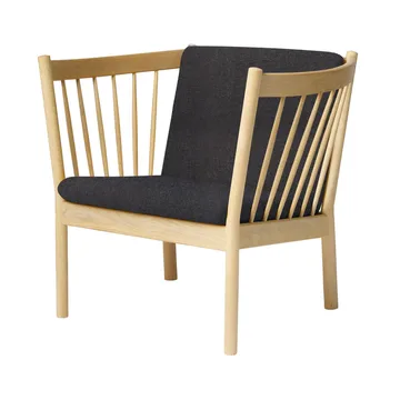 J146 암체어 - Oak lacquered-dark grey - FDB Møbler