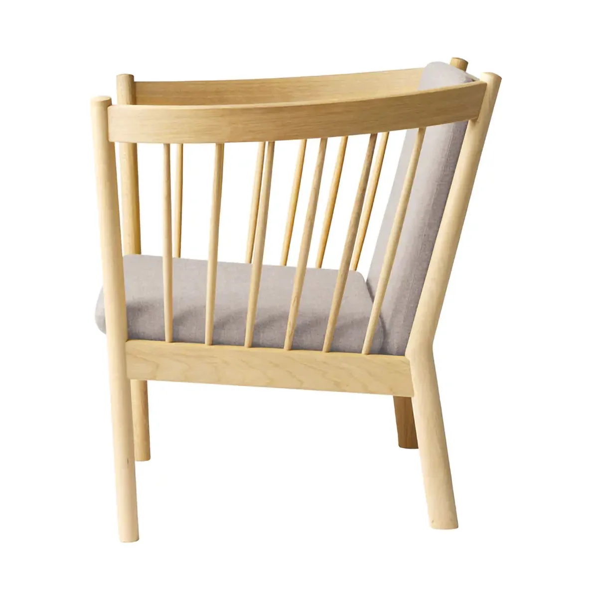 J146 암체어, Oak lacquered-light grey FDB Møbler