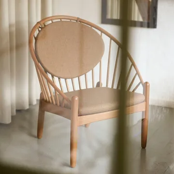 J166 요르나 시트 쿠션 - Brown - FDB Møbler