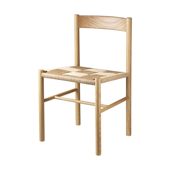 J178 론스트럽 체어 v2, Oak nature lacquered-papercord FDB Møbler
