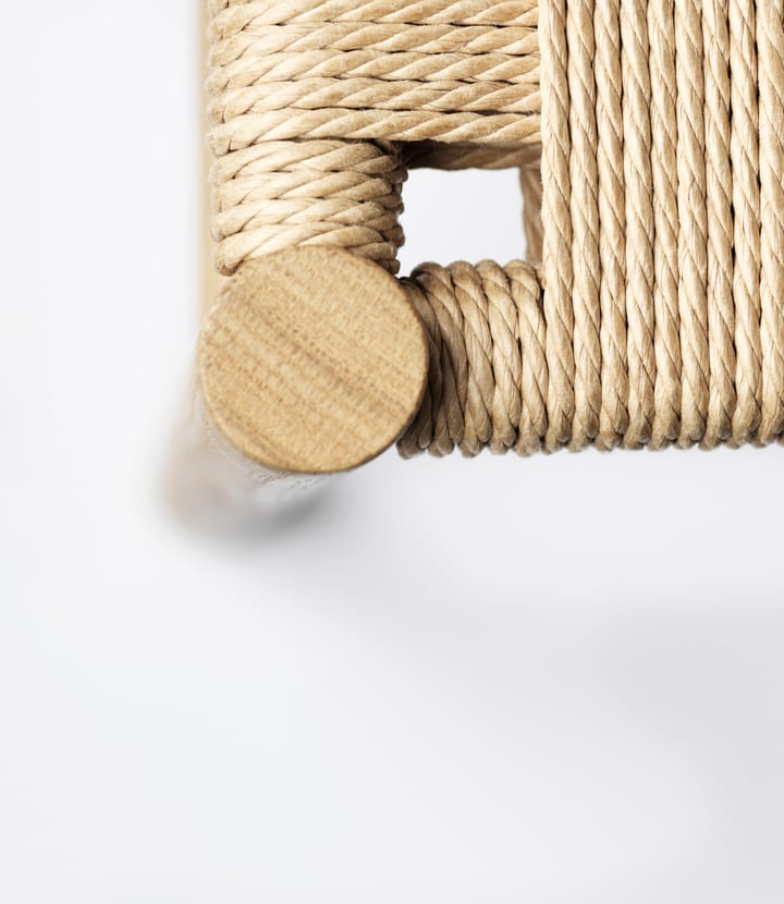 J178 론스트럽 체어 v2, Oak nature lacquered-papercord FDB Møbler
