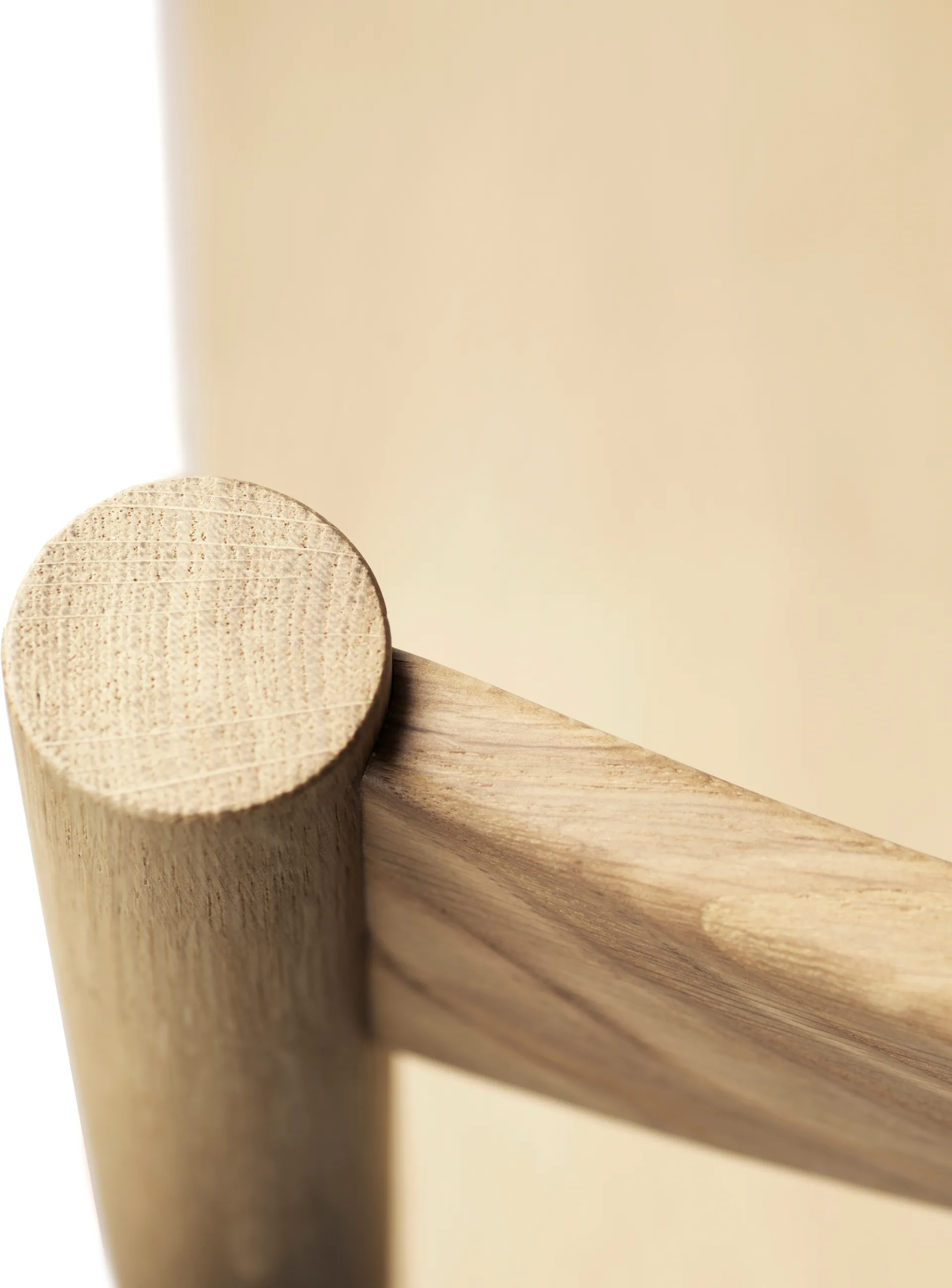 J178 론스트럽 체어 v2, Oak nature lacquered FDB Møbler