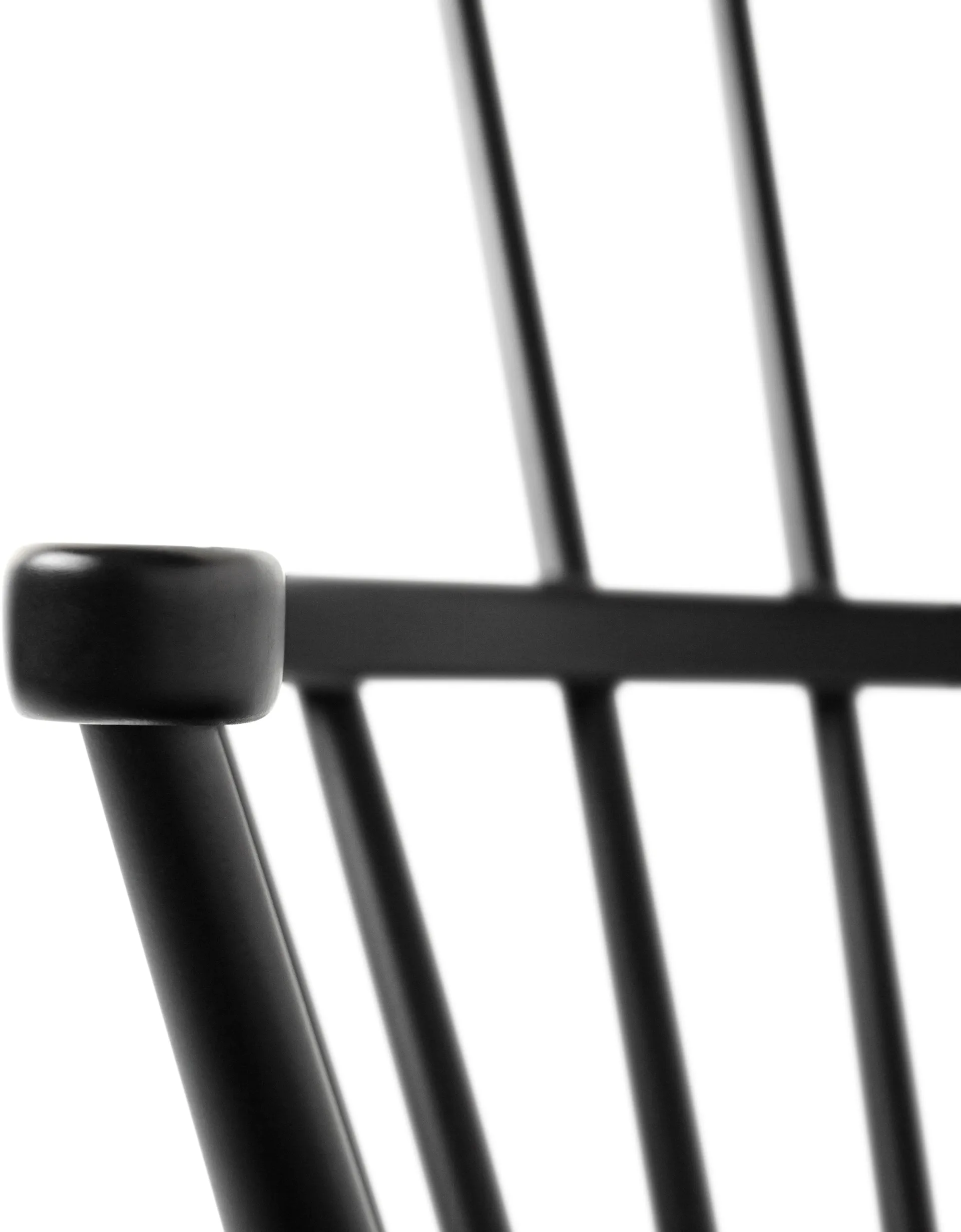 J52G 흔들의자, Beech Ral 9005 FDB Møbler