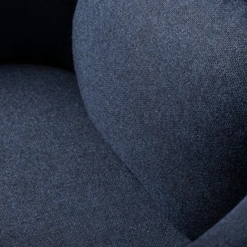 L35 게샤 윙 암체어 - Dark blue-lacquered oak - FDB Møbler