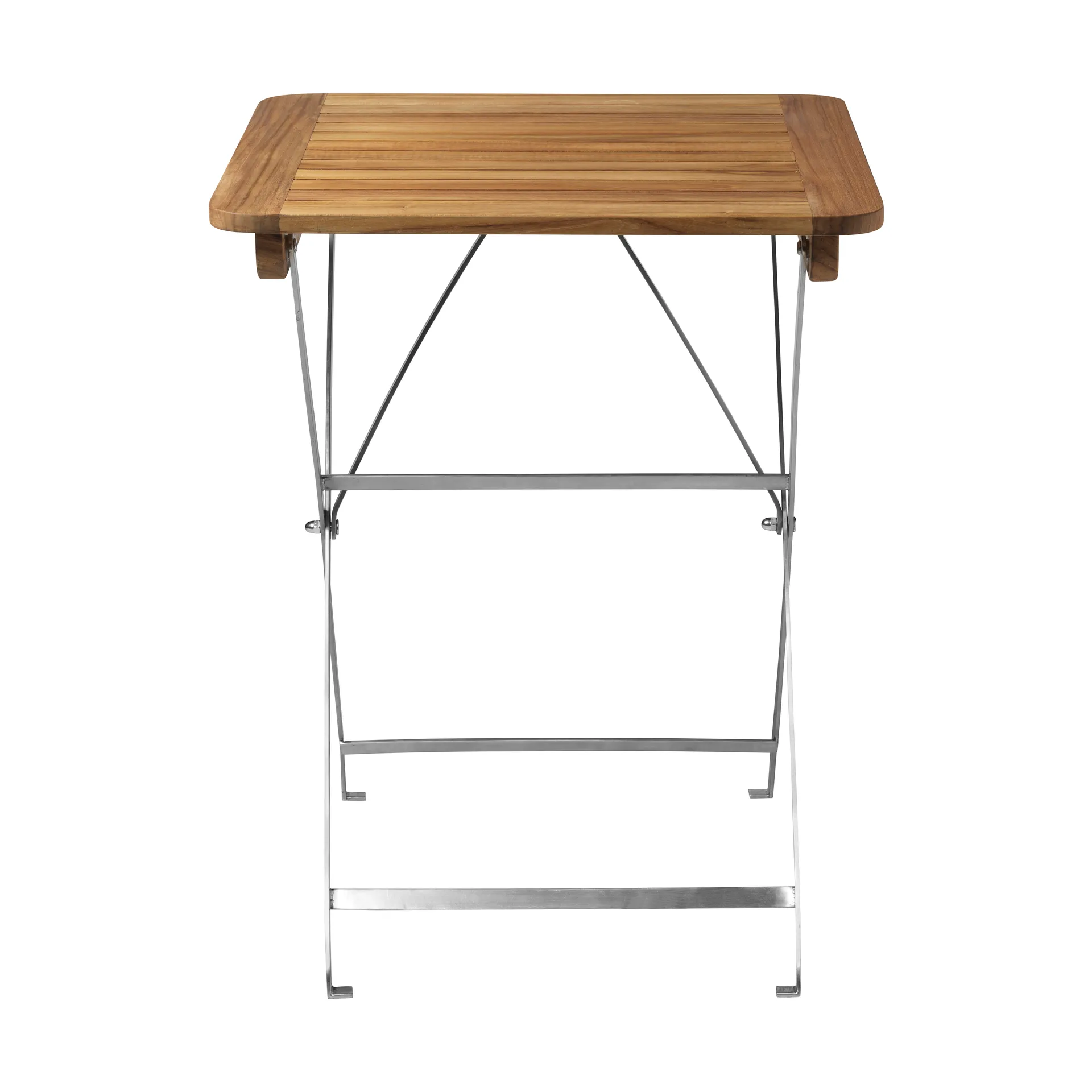 M26 릴레외 발코니 테이블, Teak-stainless steel FDB Møbler