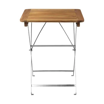 M26 릴레외 발코니 테이블 - Teak-stainless steel - FDB Møbler