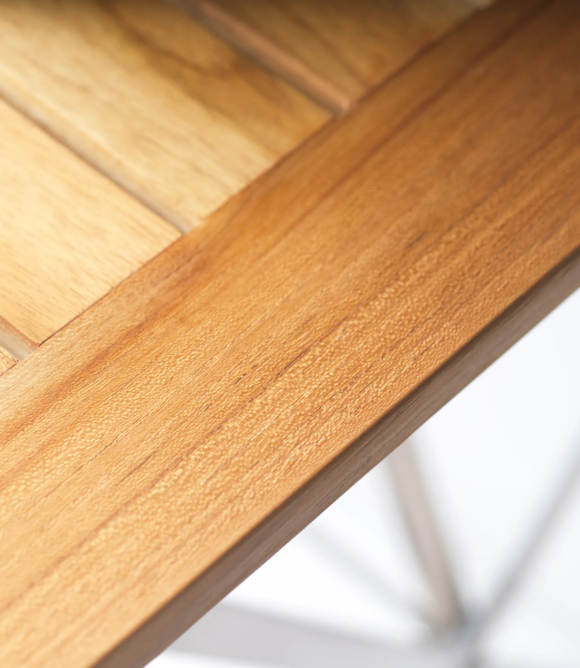 M26 릴레외 발코니 테이블, Teak-stainless steel FDB Møbler