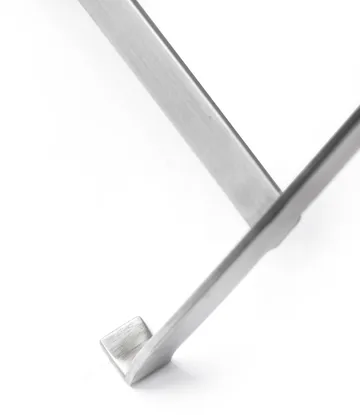 M26 릴레외 발코니 테이블 - Teak-stainless steel - FDB Møbler