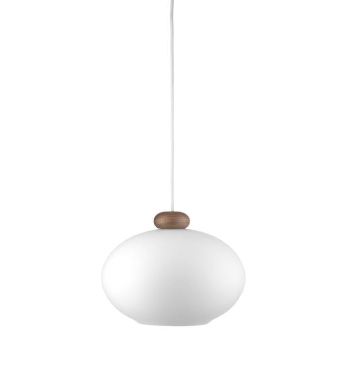 U2 Hiti 펜던트 조명 - Opal-walnut nature lacquered - FDB Møbler
