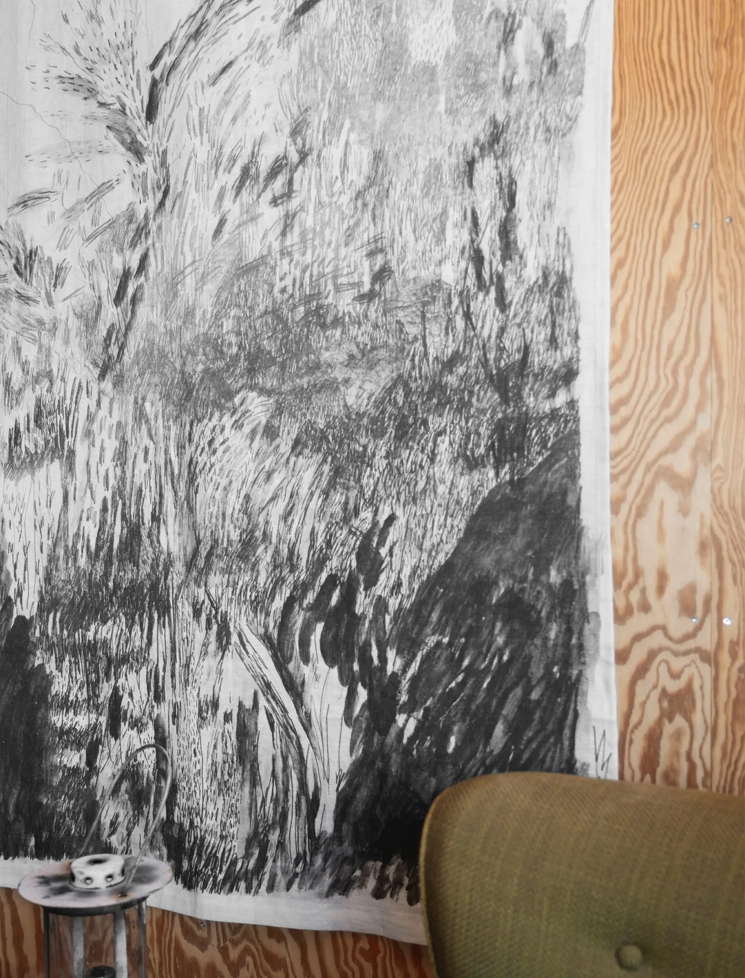 아키타입 벽걸이 장식 100x140 cm, Linen Fine Little Day | 파인리틀데이