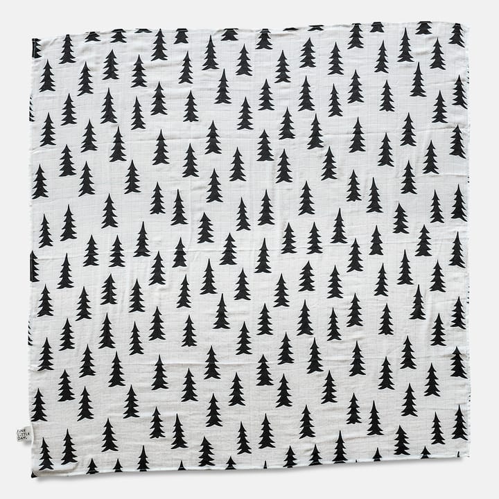 그랜 무슬린 블랭킷 120x120 cm, black and white Fine Little Day | 파인리틀데이