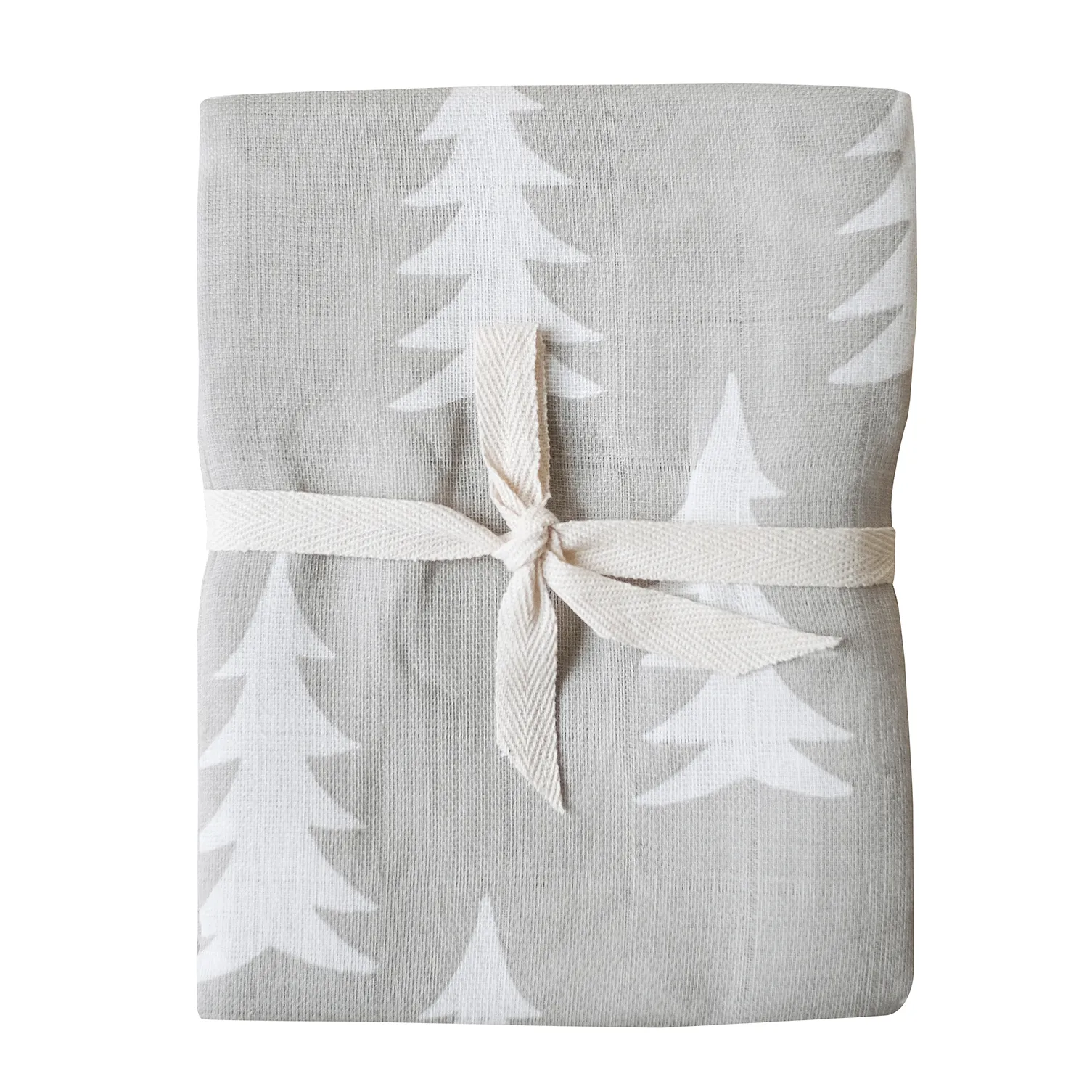 그랜 무슬린 블랭킷 120x120 cm, grey-white Fine Little Day | 파인리틀데이