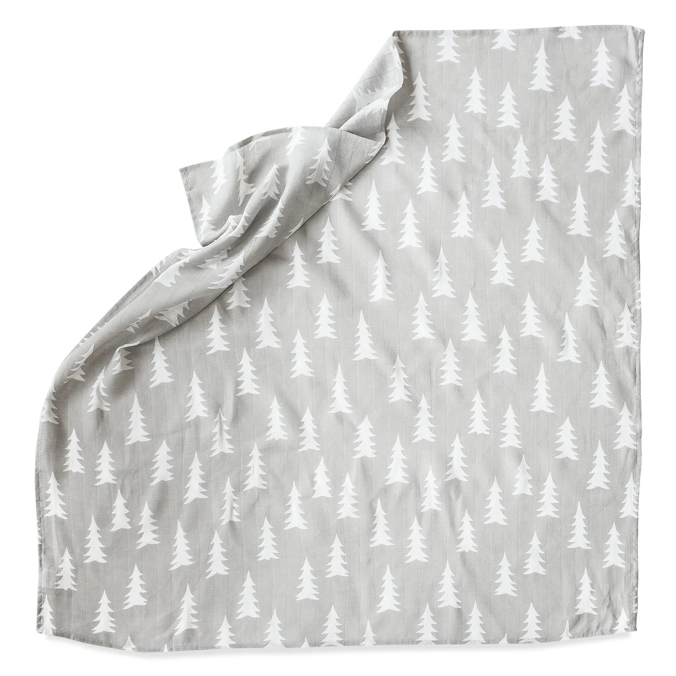 그랜 무슬린 블랭킷 120x120 cm, grey-white Fine Little Day | 파인리틀데이