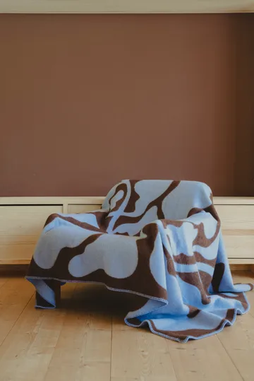 리브스 펠트 130x180 cm - Blue-Brown - Fine Little Day | 파인리틀데이