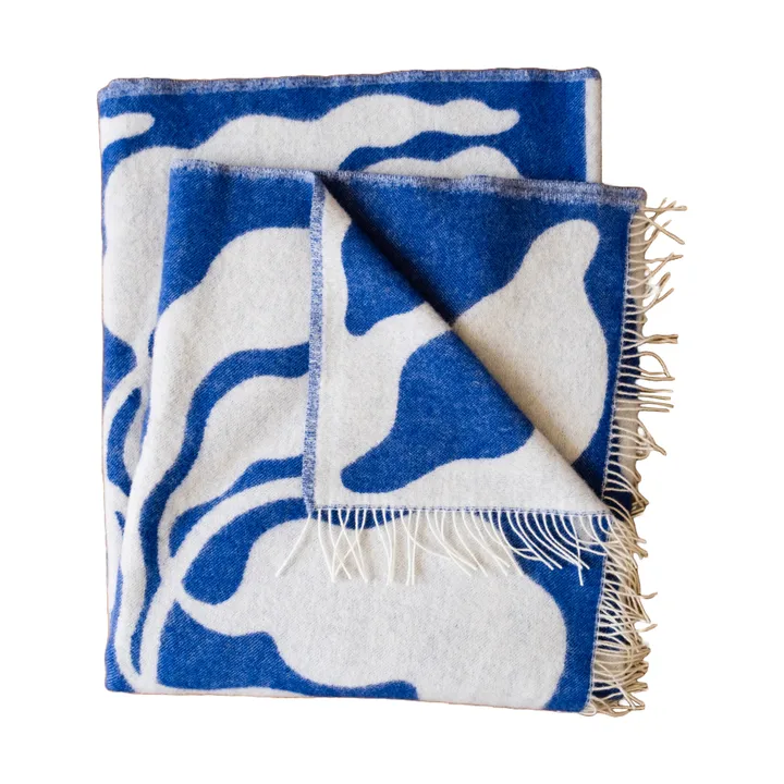 리브스 스로우 130x220 cm - Blue-White - Fine Little Day | 파인리틀데이