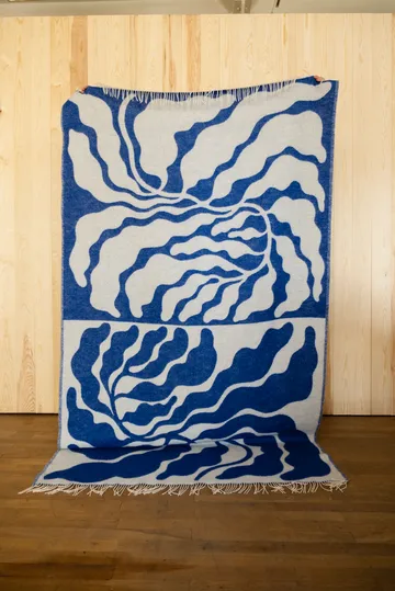 리브스 스로우 130x220 cm - Blue-White - Fine Little Day | 파인리틀데이