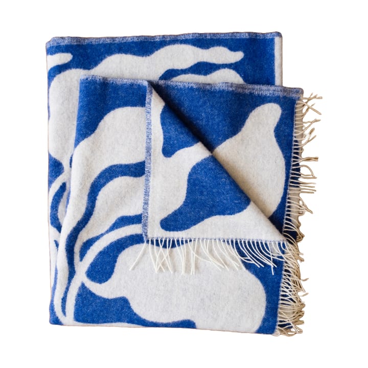 리브스 스로우 130x220cm - Blue-white - Fine Little Day | 파인리틀데이