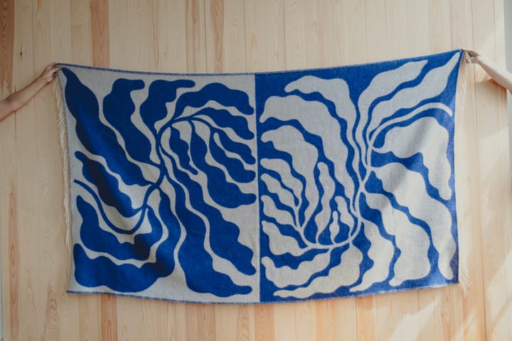 리브스 스로우 130x220cm, Blue-white Fine Little Day | 파인리틀데이
