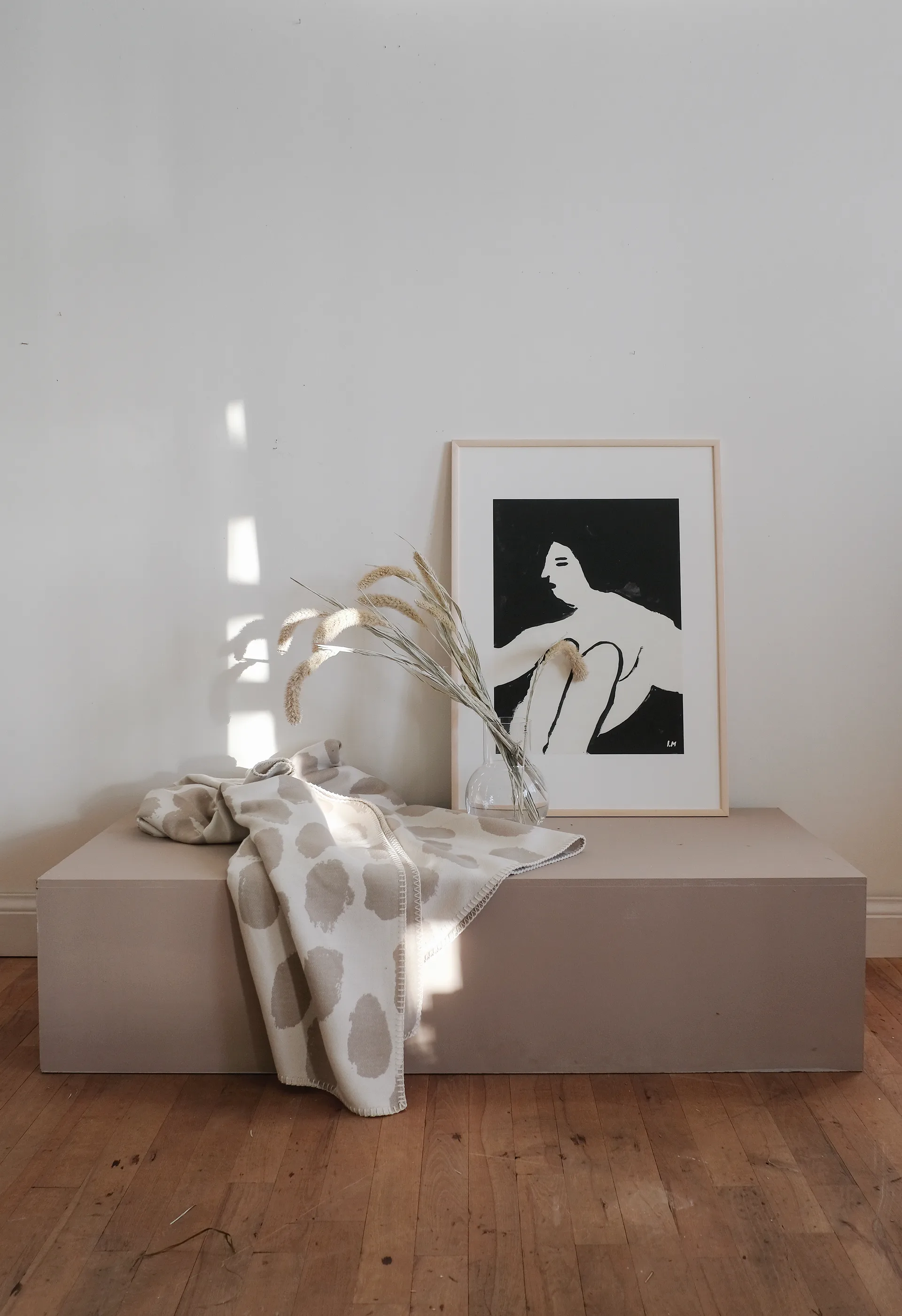 닷츠 스로우 140x180 cm, Beige Fine Little Day | 파인리틀데이
