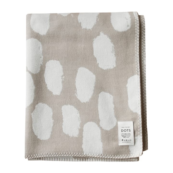 닷츠 스로우 140x180 cm - Beige - Fine Little Day | 파인리틀데이