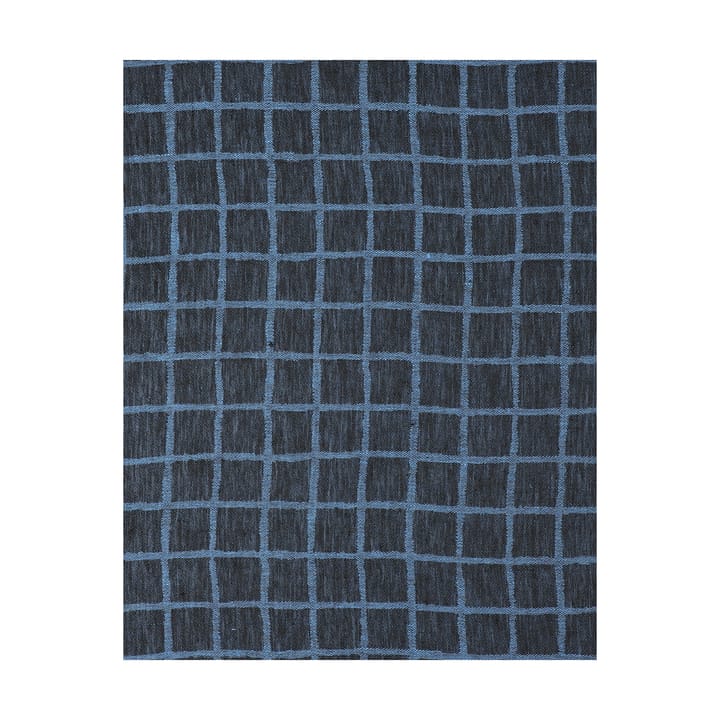 루틱 자카드 테이블 클로쓰 147x147 cm - Blue-black - Fine Little Day | 파인리틀데이