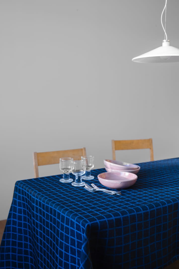 루틱 자카드 테이블 클로쓰 147x250 cm, Blue-black Fine Little Day | 파인리틀데이