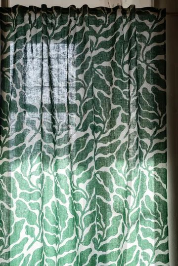 리브스 커튼 롱 147x250 cm - Green - Fine Little Day | 파인리틀데이