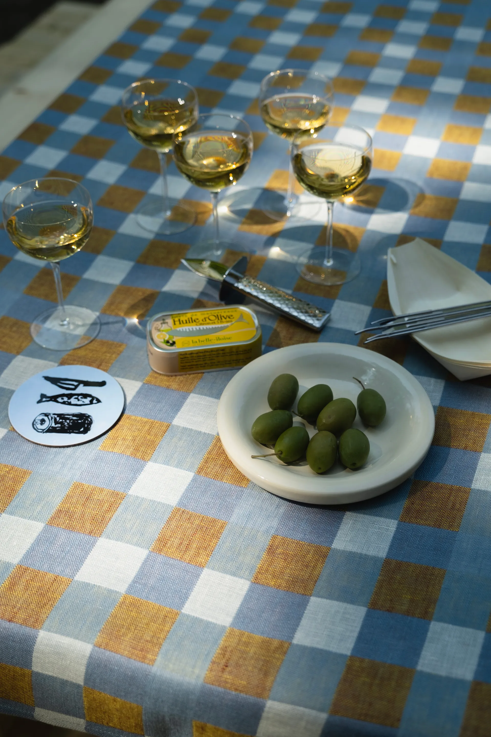 루탄 테이블클로스 147x250 cm, Oat Fine Little Day | 파인리틀데이