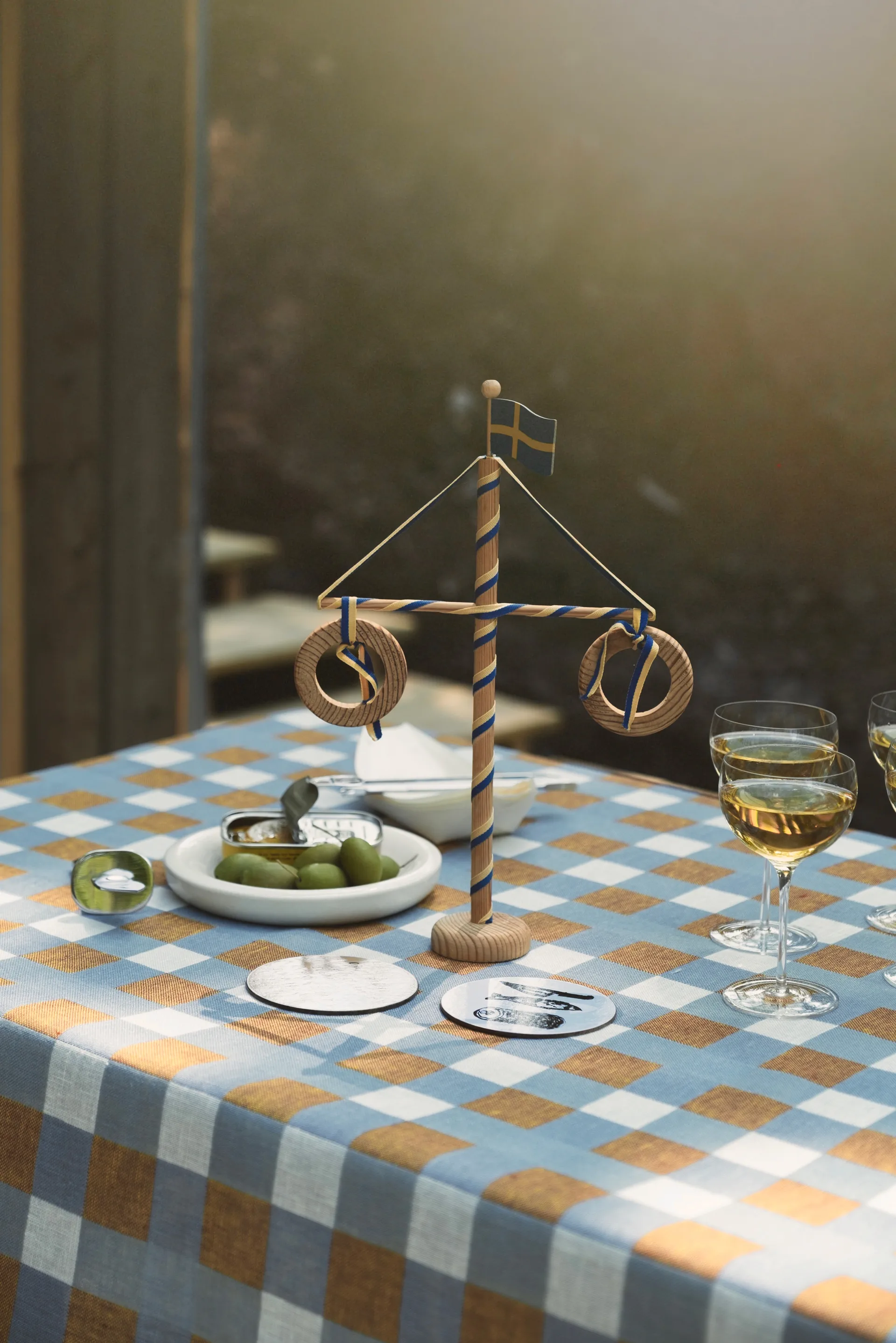 루탄 테이블클로스 147x250 cm, Oat Fine Little Day | 파인리틀데이