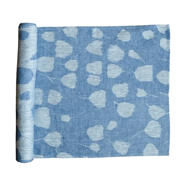 부케 테이블 러너 150x45 cm - Blue-off white - Fine Little Day | 파인리틀데이