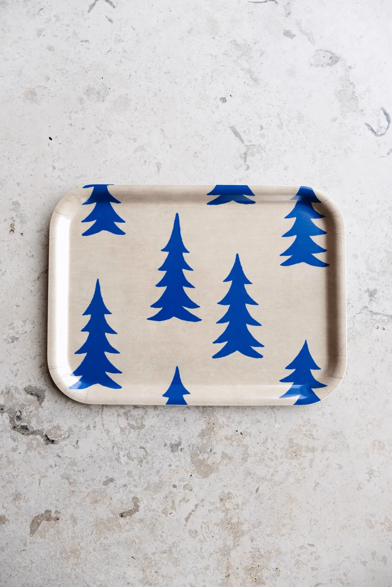 그랜 트레이 20x27 cm, Natural-blue Fine Little Day | 파인리틀데이