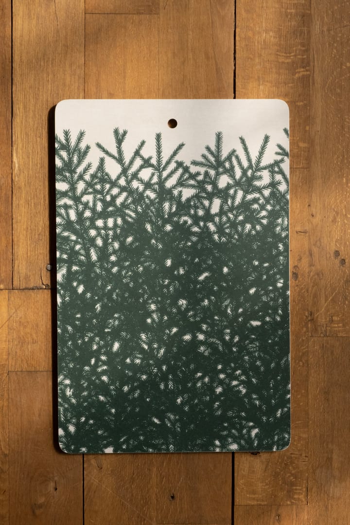 가문비 트리 도마 21x31 cm, White-green Fine Little Day | 파인리틀데이
