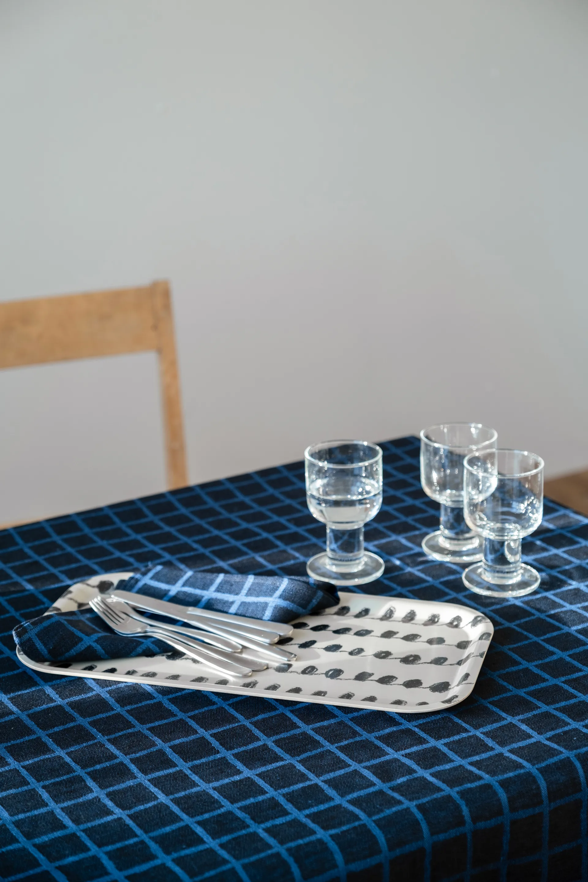 도트 트레이 22x43 cm, Black-white Fine Little Day | 파인리틀데이