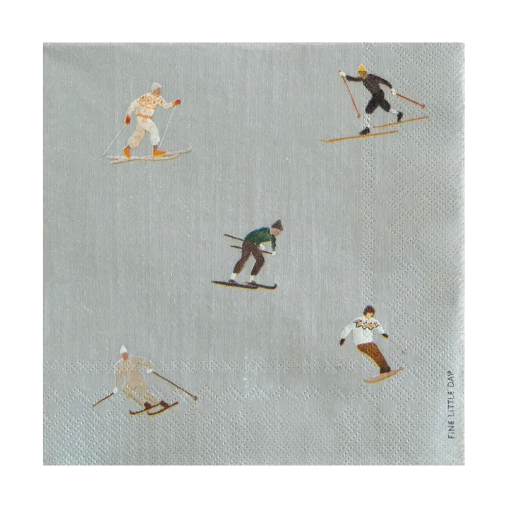 스키어스 냅킨 25개 세트 - Grey - Fine Little Day | 파인리틀데이