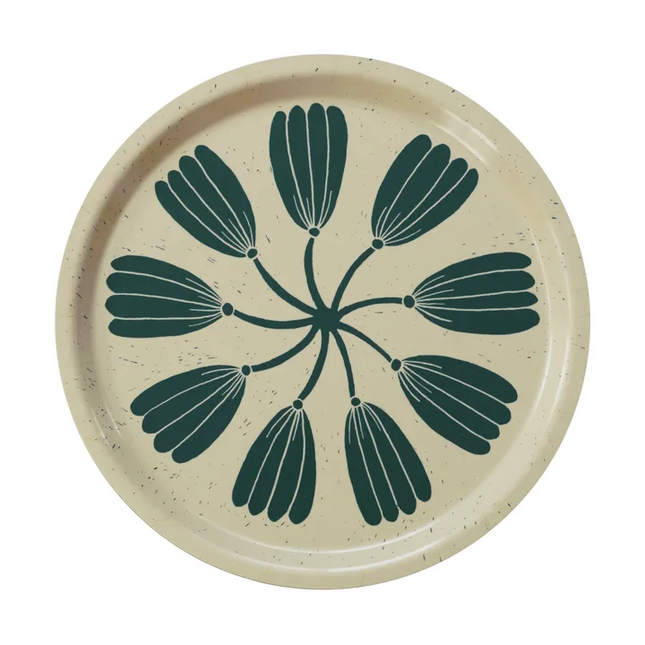 크란스 트레이 Ø31 cm - Yellow-Green - Fine Little Day | 파인리틀데이