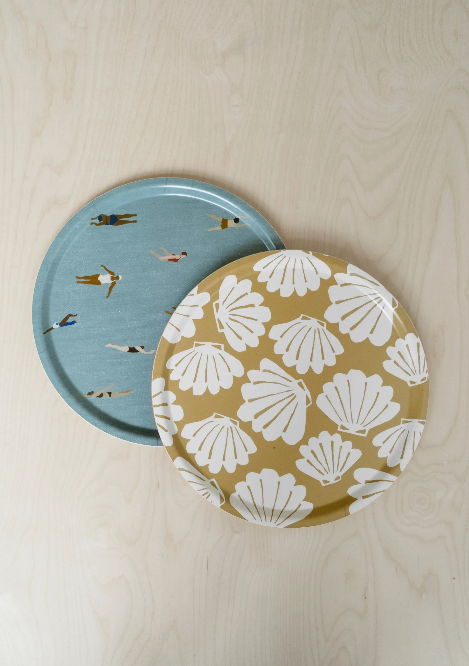 스위머스 트레이 Ø38 cm, Beige Fine Little Day | 파인리틀데이