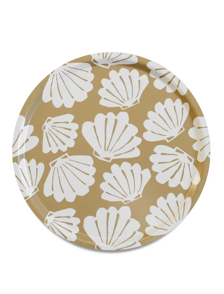 쉘 트레이 Ø38 cm 버치 우드 - Sand - Fine Little Day | 파인리틀데이