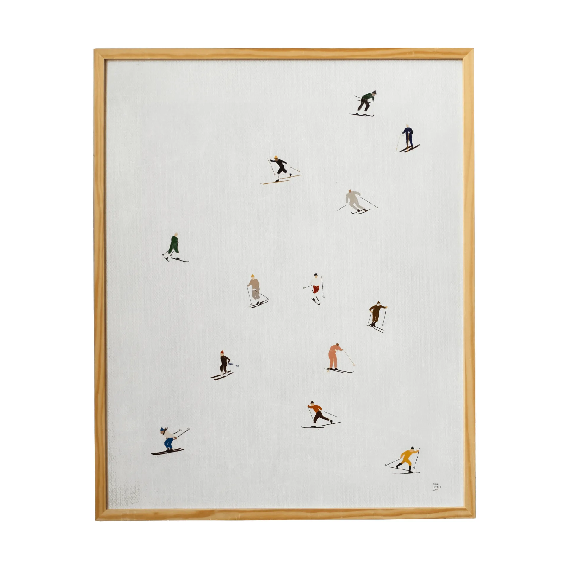 스키어스 포스터 40x50 cm,  Fine Little Day | 파인리틀데이