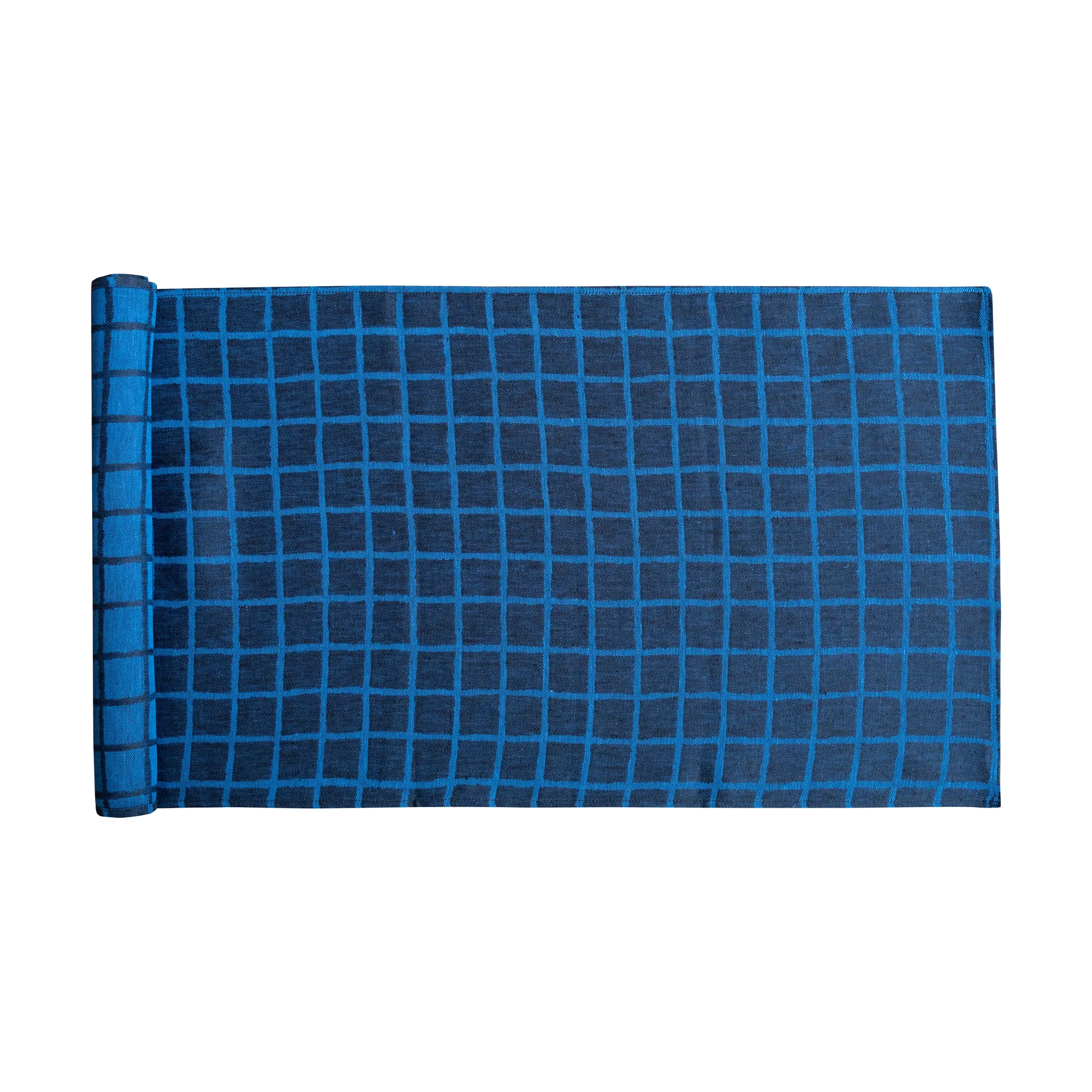 루틱 자카드 테이블 러너 45x150 cm, Blue-black Fine Little Day | 파인리틀데이