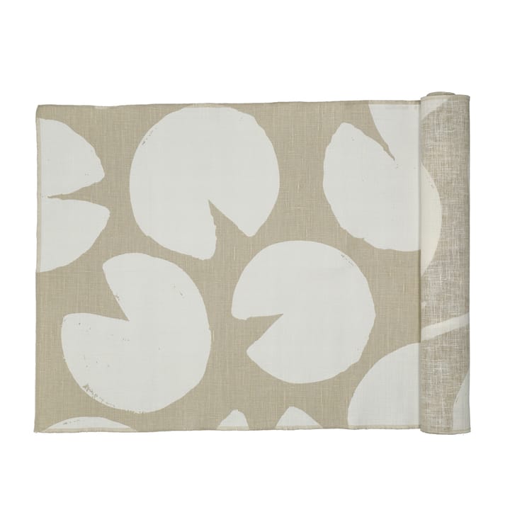 워터 릴리스 테이블러너 45x150 cm - Sand-white - Fine Little Day | 파인리틀데이