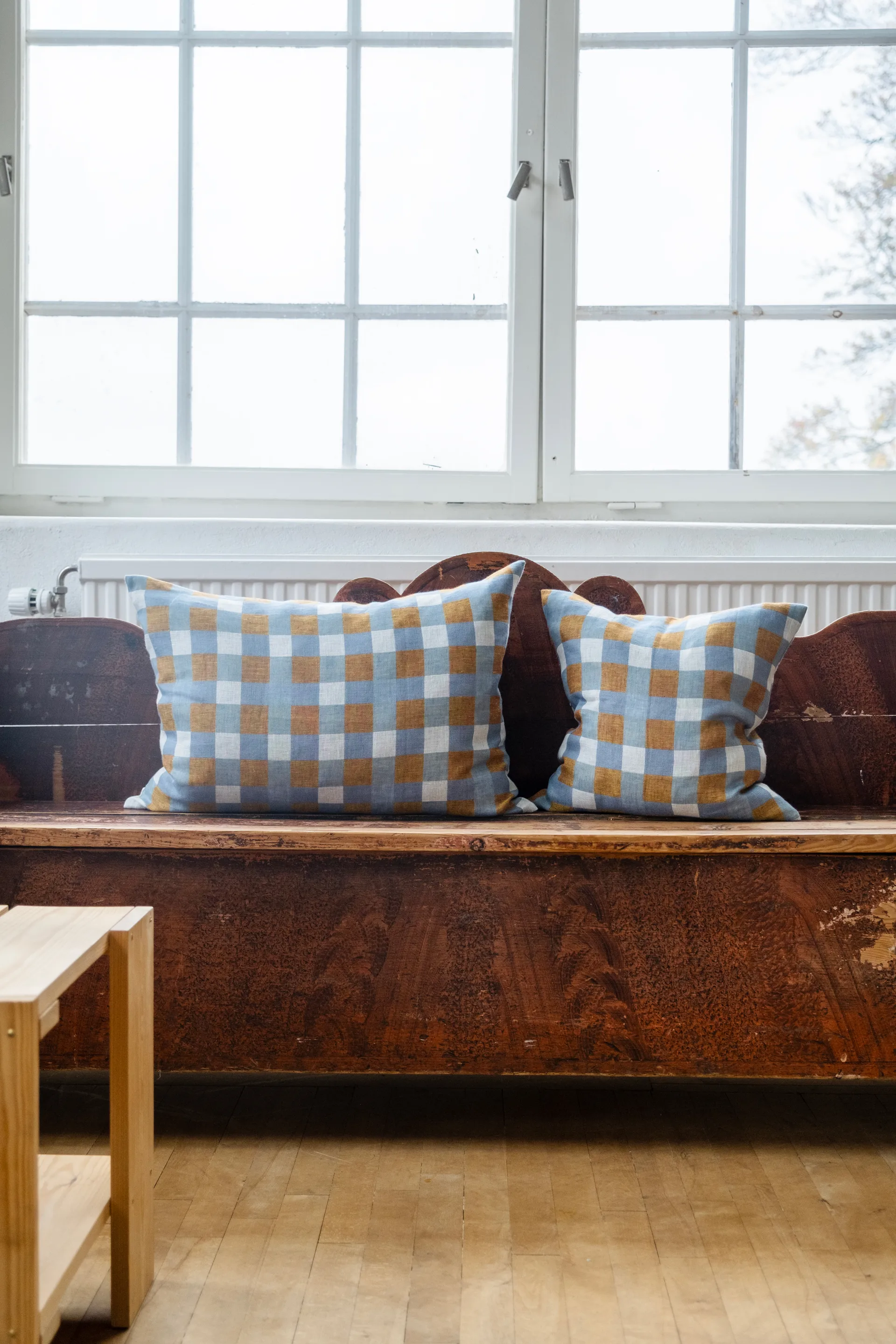 루탄 쿠션 커버 45x45 cm, Oat Fine Little Day | 파인리틀데이