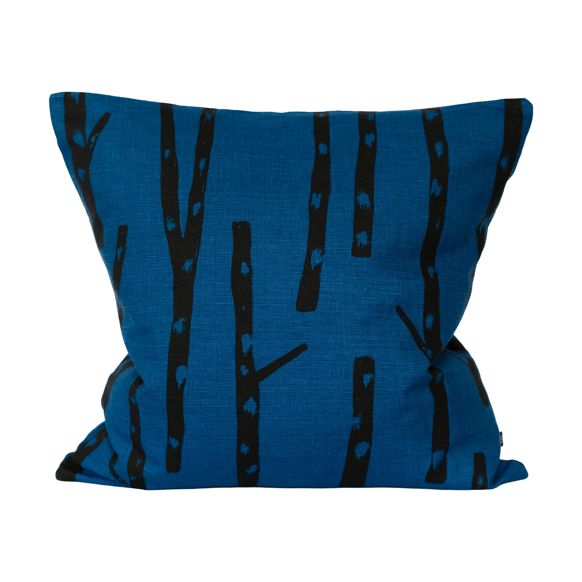 버치 쿠션 커버 48x48 cm, Blue-black Fine Little Day | 파인리틀데이
