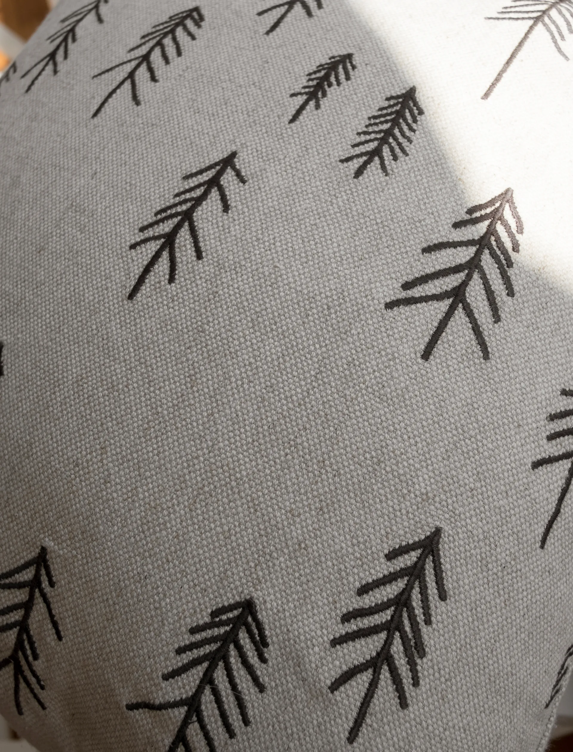 톨 베개커버 48x48 cm, Brown-nature Fine Little Day | 파인리틀데이