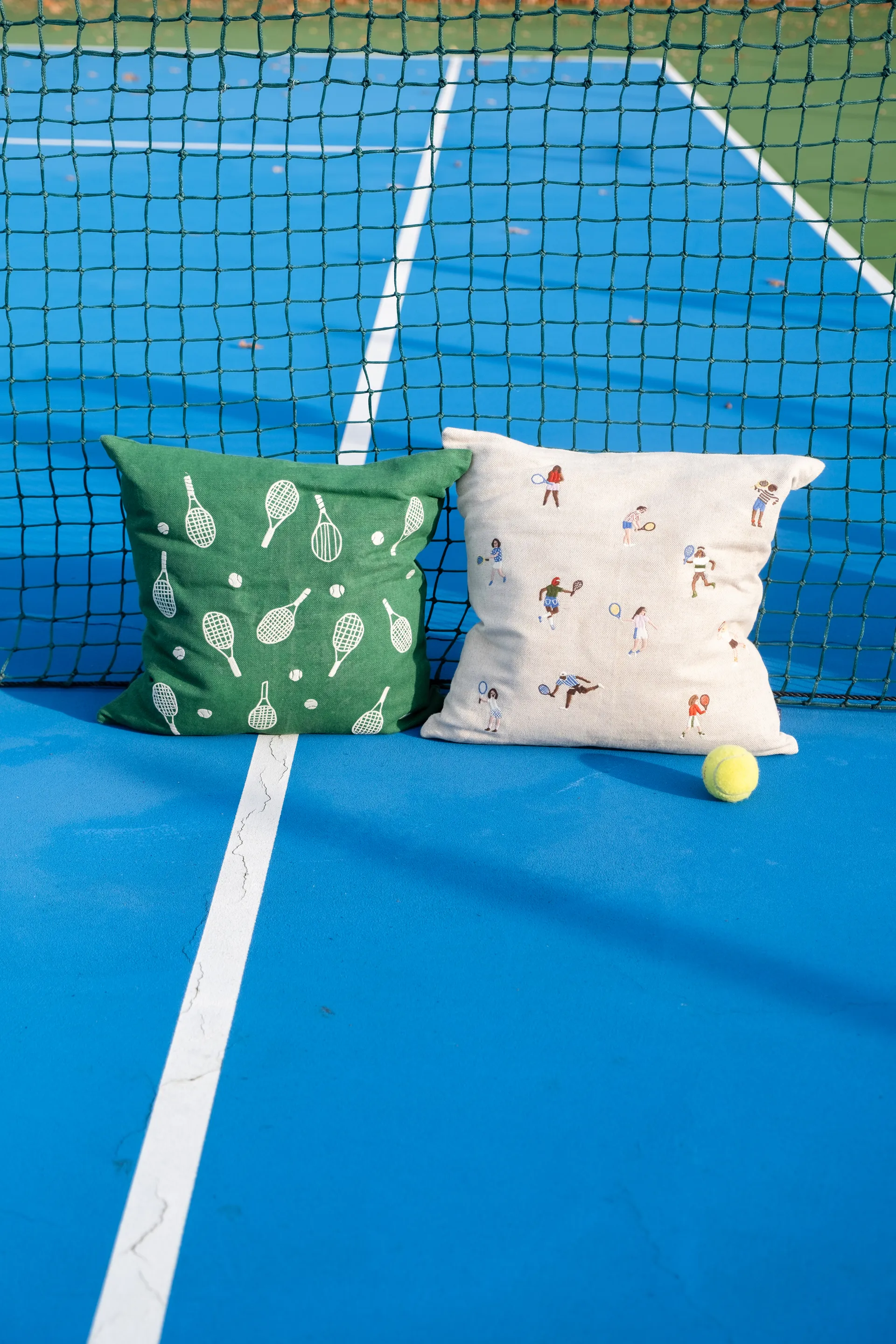테니스 라켓 쿠션 커버 48x48 cm, Green Fine Little Day | 파인리틀데이